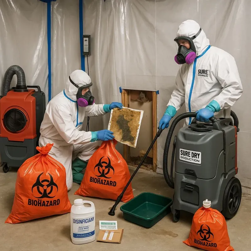 Contaminated Water Handling Protocols process in Scott County, IN