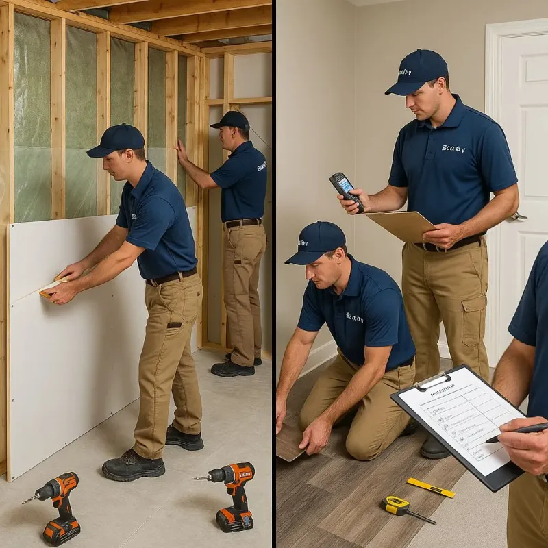Repairs and Reconstruction process in Scott County, IN